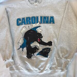 Vintage 1993 Carolina Panthers Nutmeg Mills Crewneck (Made in USA)